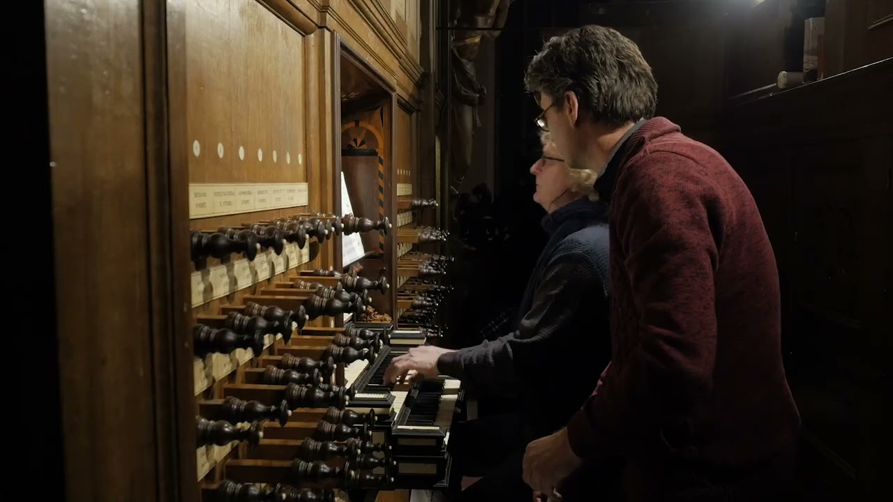 Toon Hagen: Fantasie sur Psaume 90 Bert Matter. Schnitgerorgel Grote of St Michaelkerk te Zwolle