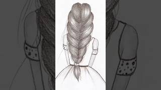 تعليم رسم بنت /فتاة مستديرة كيوت خطوة بخطوة-How to draw a cute girl step by step-easy