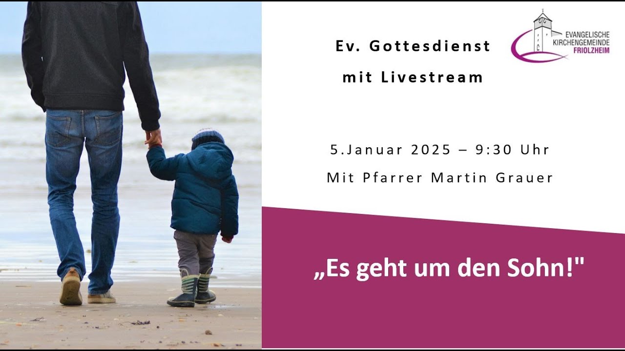 Gottesdienst am 2. Sonntag nach dem Christfest - YouTube