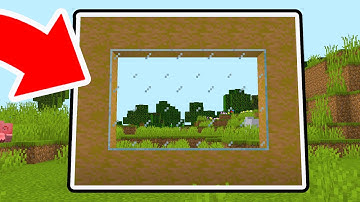 How To Get Clear Glass In Minecraft! - Tutorial