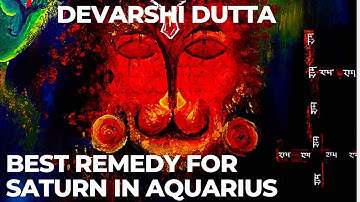 Best remedy for Saturn transit in Aquarius (2023) | Devarshi Dutta | How vedic astrology works