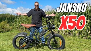 The BEST CHEAP E-Bike Under $1,000! Jansno X50