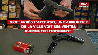 Nice: après l'attentat, une armurerie de la ville voit ses ventes augmenter fortement