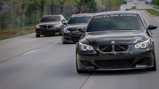 The Tumbler  and a pair of Outlaw BMW E60  M5's