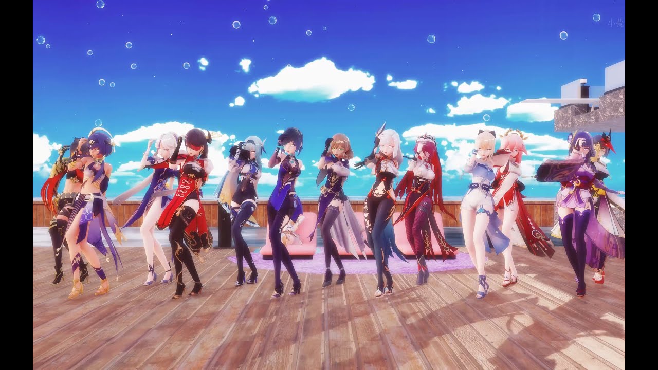 【Genshin MMD/原神MMD】Up & Down