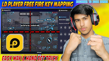 Easy Way To Do Key Mapping In Ld Player Free Fire | ld players free fire key mapping #ldplayer