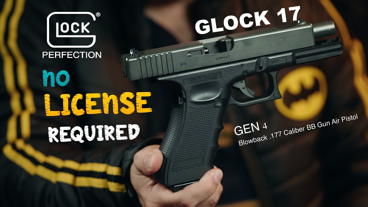 Glock 17 Gen 4 CO2 Air GUN UNBOXING - No license required!