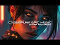 Sharp and bright  epic cyberpunk music  future vision music