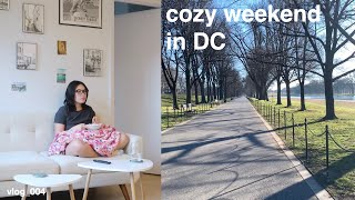 cozy weekend alone in dc // dc diaries ep.4