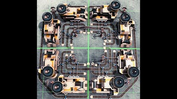 How to create a 3 input chemical plant plot