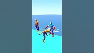 GTA 5 Epic Ragdolls | Spider-Man Jumps/Fails Ep.355 #Shorts #gta5