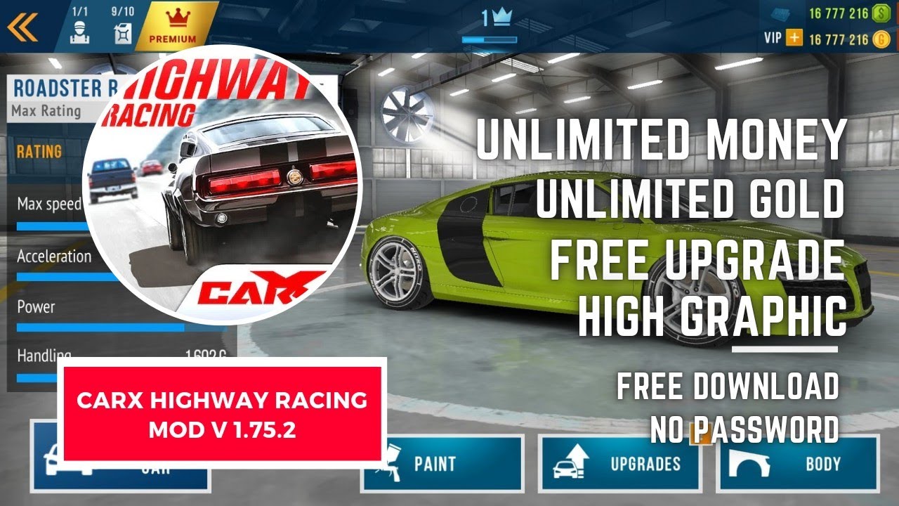 Carx Highway Racing 1.75.2 Mod Unlimited Money YouTube