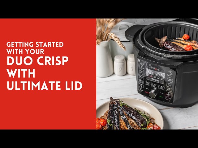 Instant Pot Duo Crisp with Ultimate Lid | 6-Quart