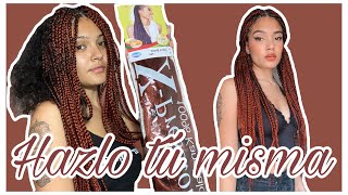 Así hago mis trenzas africanas (paso a paso) fácil  Nicurly