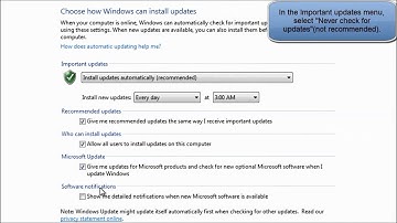 HOW TO DISABLE OR ENABLE WINDOWS UPDATE IN WINDOWS 7