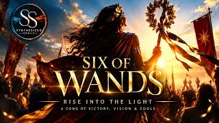 Rise Into the Light โ 6 of Wands Tarot-Inspired Cinematic Soul (Victory, Success & Achievement)