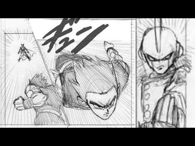 Dragon Ball Grievous — One more Draft Page for Dragon Ball Super Manga