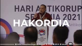 HAKORDIA  KPK