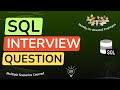 🔥SQL Interview Question | Must Watch for Beginners🔥