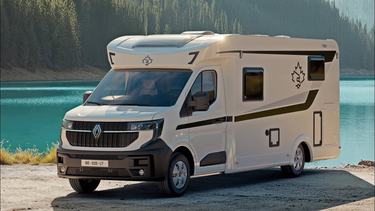 NEW Renault Master Motorhome & Campervan - Ahorn Camp - FIRST LOOK ...