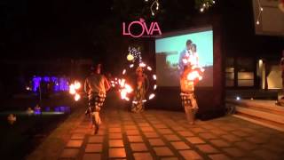 Fire Dance Bali by Lova Entertainment at Tirtha Luhur Uluwatu Bali