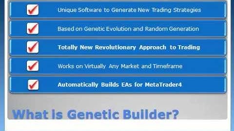 Overview of Genetic Builder