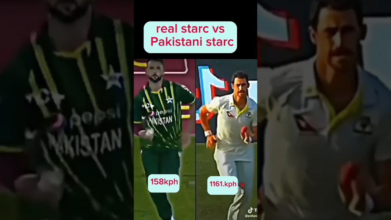 😱 Michael starc vs ihsanullah bowling action | 