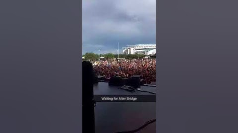 Alter Bridge Live Houston Open Air 2016