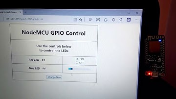 NodeMCU Lua web server