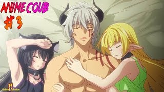 Смешные моменты из Аниме#3|Аниме Приколы|Anime coub|😏😊