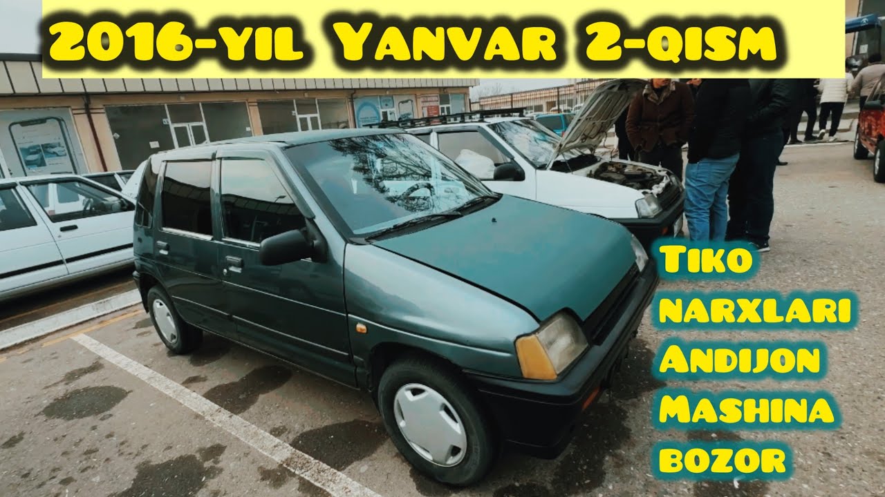 Tiko narxlari 2026-yanvar oyida. 2-qism Andijon mashina bozoridan video. 
