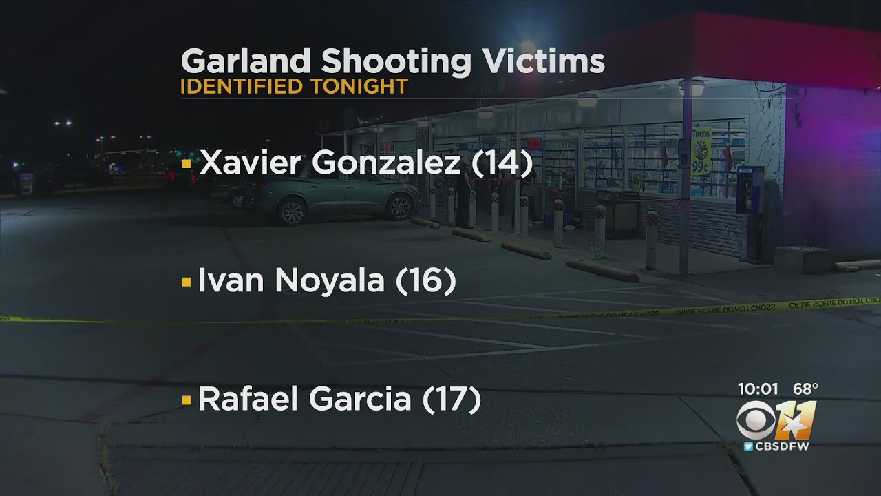 Teens Killed In Garland Convenience Store Shooting Identified - YouTube