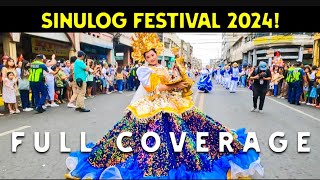 SINULOG FESTIVAL 2024!! GRAND LAUNCHING PARADE | CEBU CITY, PHILIPPINES 🇵🇭