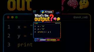90% will fail😥 ,Guess the answer..🧑🏻‍💻 #Python #LearnPython •Subscribe for More Daily Python Quiz..