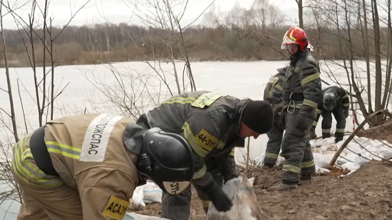 Спасатели устранили последствия прорыва плотины на юге Подмосковья
