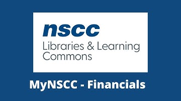 MyNSCC Financials