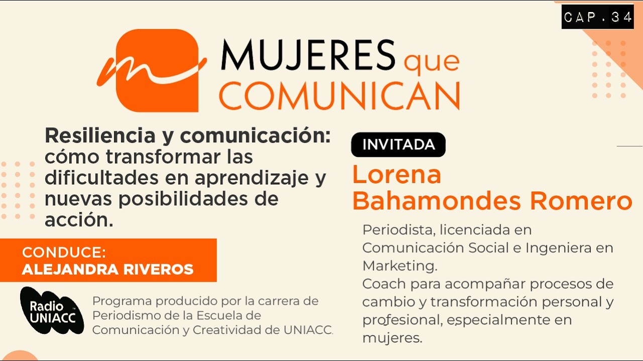 Resiliencia y comunicación I Lorena Bahamondes Romero