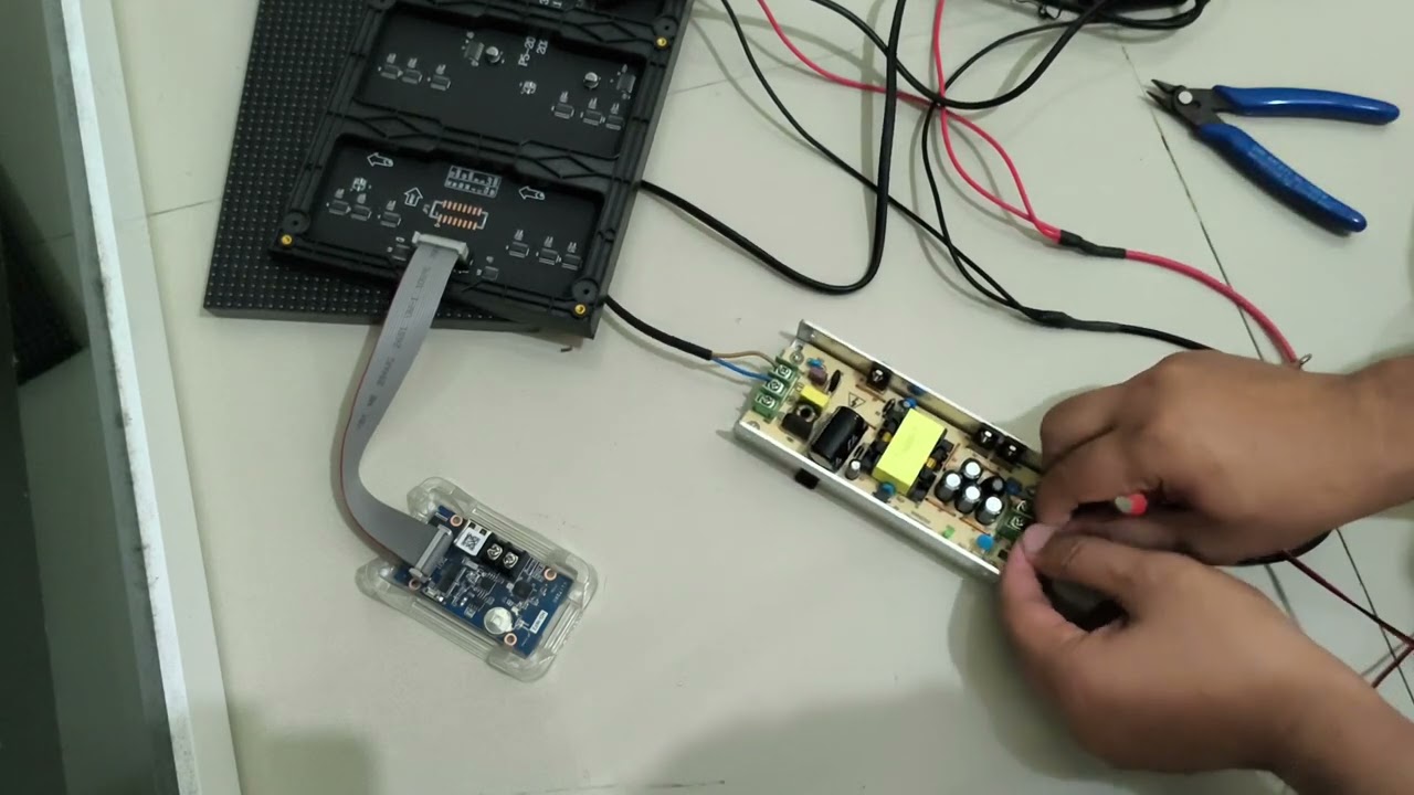 Merakit Running text P5 FULL RGB