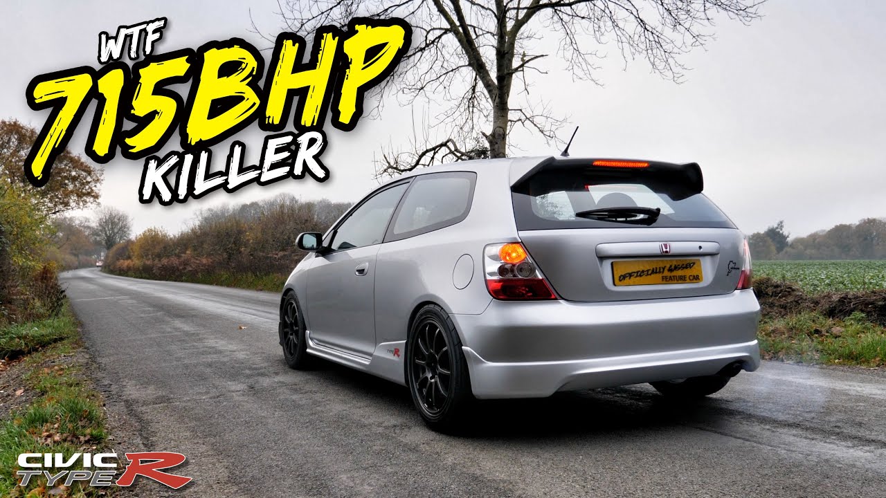 ЭТА *715-СИЛЬНАЯ ПЕРЕДНЕПРИВОДНАЯ* HONDA CIVIC TYPE R — ЭТО ПРОСТО БЕЗУМИЕ!