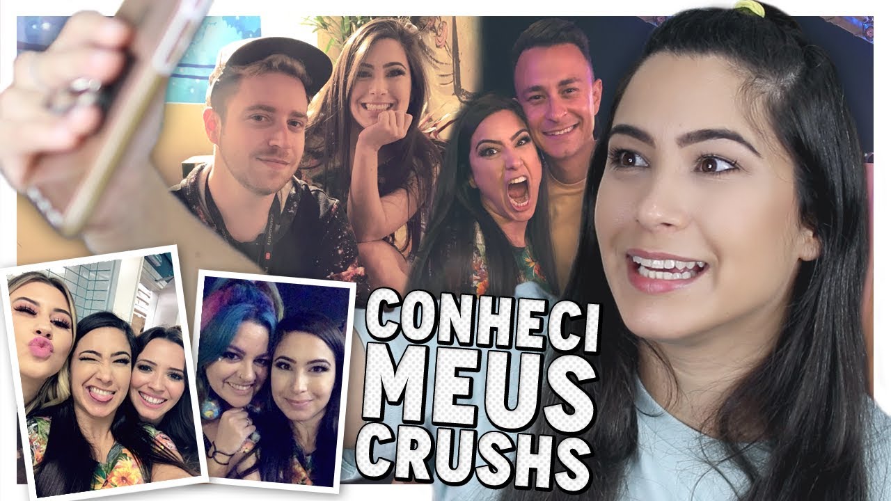 CONHECI MEUS CRUSHS NO YOUTUBE SPACE RIO // Sangerine