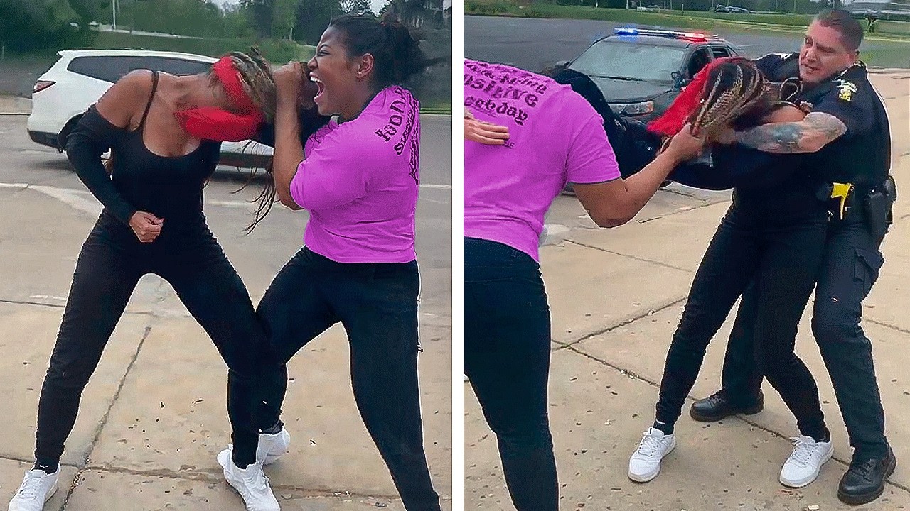 Karen FIGHTS Girl Then Gets ARRESTED!