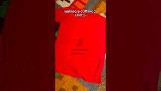 c00lkidd shirt bc free will :3 #roblox #diy #clothing #fabricpainting #forsaken #shorts