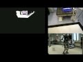 Our Humanoid Robot LOLA approximates moving objects with a Kinect in complex environments