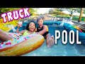 Turning Our Truck Into A SWIMMING POOl! *POLICE CAME*