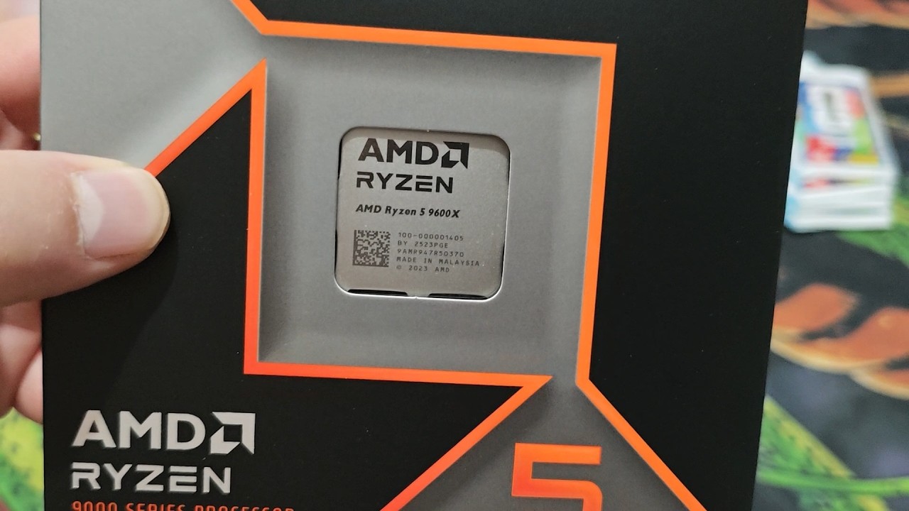 Unboxing - AMD Ryzen 5 9600X - YouTube