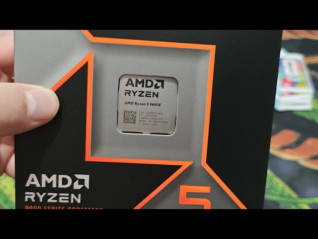 Unboxing - AMD Ryzen 5 9600X - YouTube