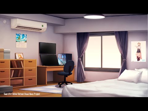 Timelapse Bedroom Background Anime - YouTube