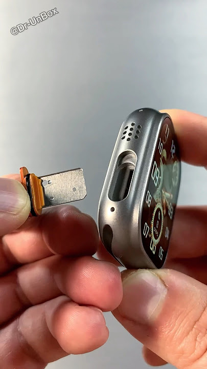 HK Ultra One 4G Android SmartWatch 2024🔥 How to Insert Sim Card🧐#shorts #video #trending #short