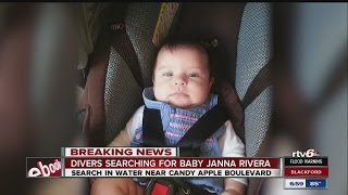 Janna Rivera: Divers search pond in connection to missing baby