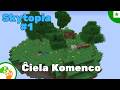 Mi estas sole sur flosanta insulo | Minecraft Skytopia E01 | Esperanto